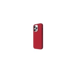 Cover per iPhone 14 Pro in silicone, MagSafe compatibile - Red