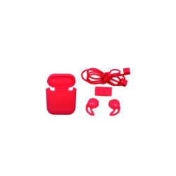 Cover AirPods Apple 3a Generazione in Silicone - Red