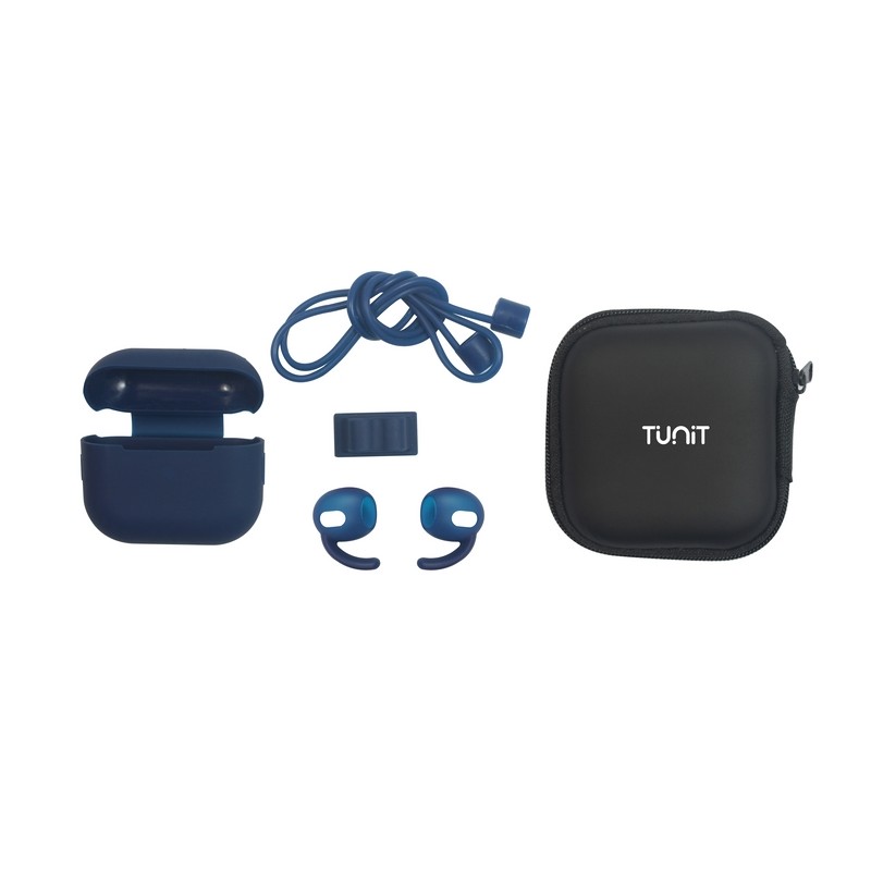 TUNIT Cover AirPods Apple 3a Generazione in Silicone - Blue Navy