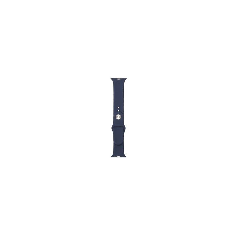 TUNIT Cinturino Apple Watch Silicone - 42/44/45 & Serie 10 46mm - Blue Navy