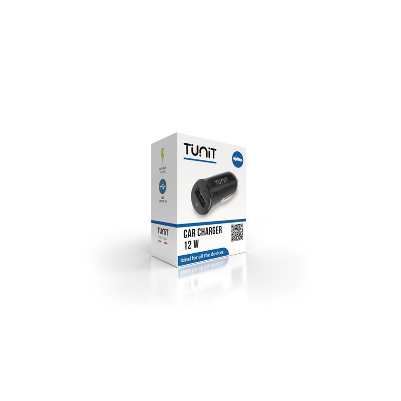 TUNIT Caricabatteria da auto - 12W USB-A