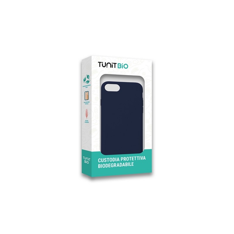 TUNIT BIO Cover Biodegradabile per iPhone SE - Blue Navy