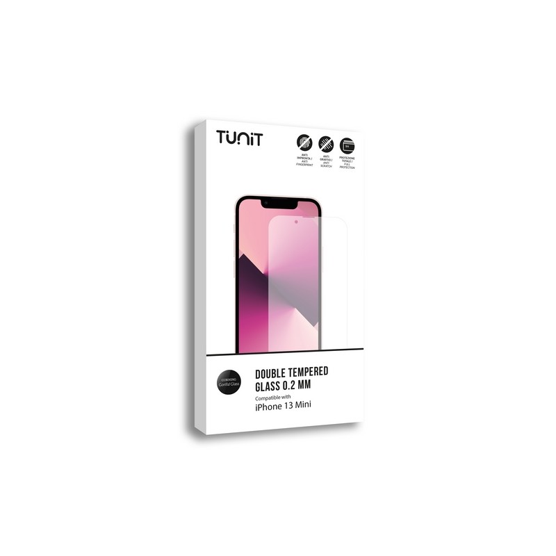 TUNIT TUNIT TEMPERED GLASS - IPHONE 13 MINI