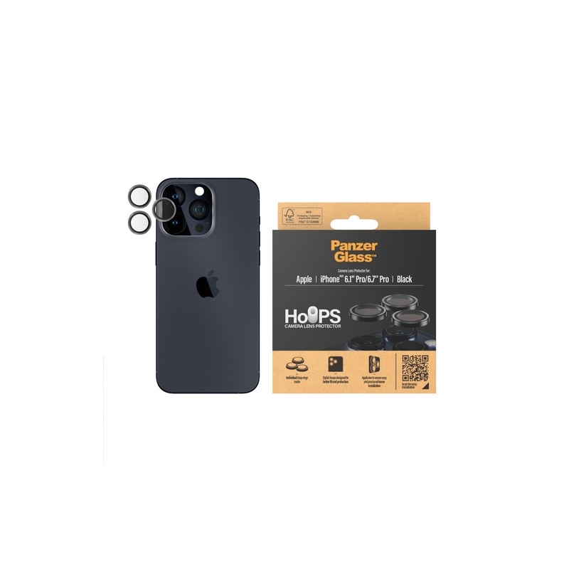 HOOPS - ANELLI PROTETTIVI PER FOTOCAMERE PER IPHONE 15 PRO / 15 PRO MAX