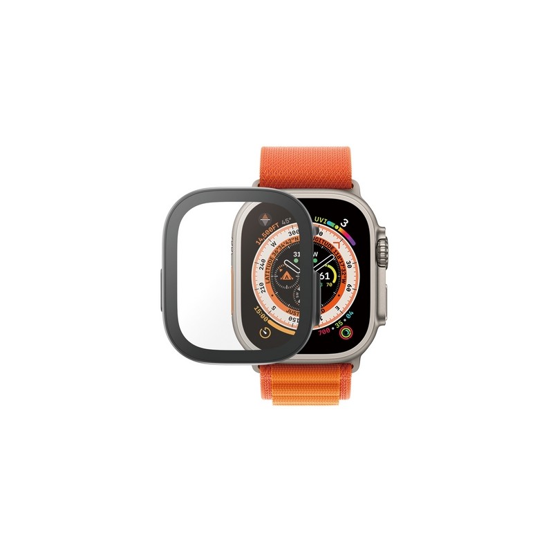 PanzerGlass PROTEZIONE ANTIURTO IN D3O PER APPLE WATCH Ultra 1&2 49MM NERO