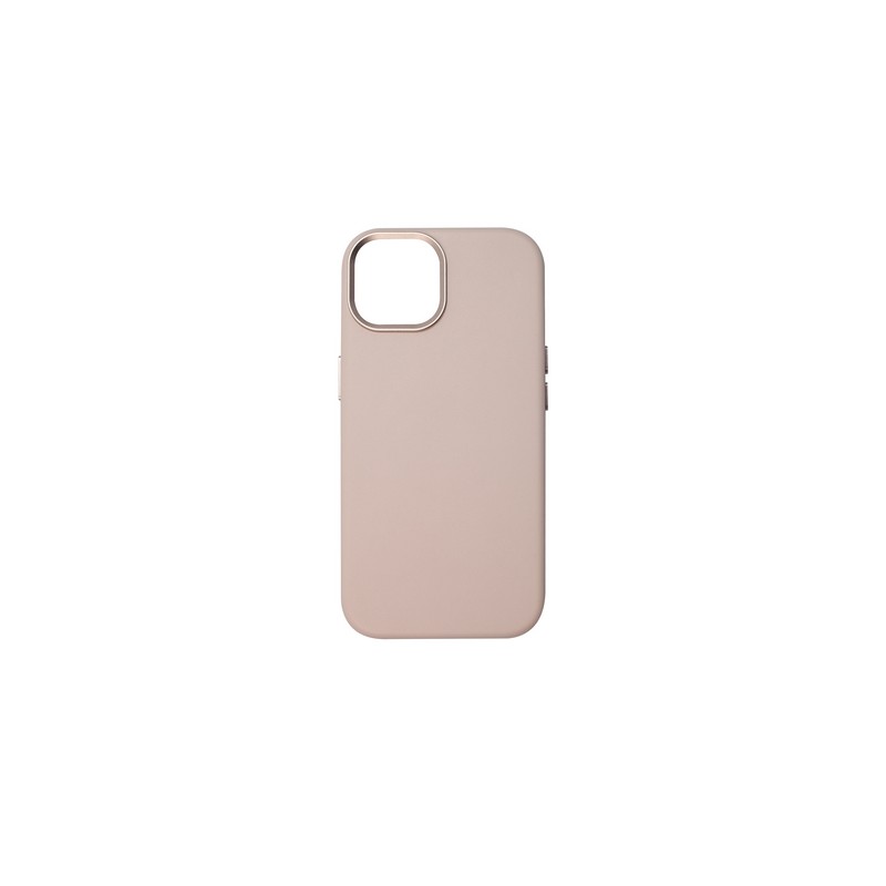 TUNIT CUSTODIA IN PELLE SINTETICA COMPATIBILE CON MAGSAFE PER IPHONE 15 - SAND PINK