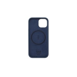 CUSTODIA IN SILICONE COMPATIBILE CON MAGSAFE PER IPHONE 15 PLUS - STORM BLUE