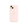IPHONE 15 PLUS SILICONE CASE WITH MAGSAFE - LIGHT PINK