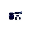 Cover AirPods Apple 1a e 2a Generazione in Silicone - Blue Navy