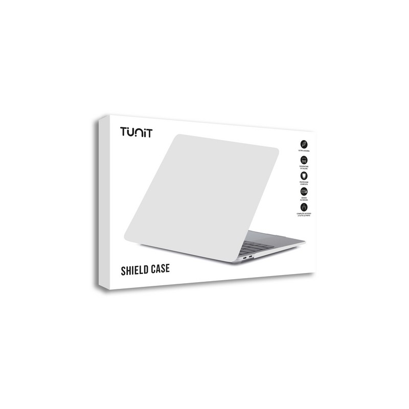 TUNIT Custodia protettiva MacBook Pro 13" (2020-2022) - Rubber Clear