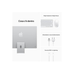 iMac 24" - 256GB \\ Apple M1 8-core CPU and 7-core - Argento